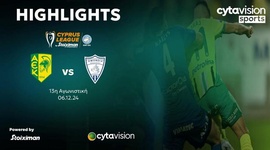 First Division: AEK Larnaca 1 - 0 Omonia Aradippou (2024-2025)