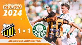 Campeonato Paulista: Novorizontino 1 - 1 Palmeiras (2024)