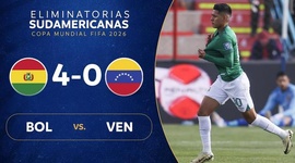 Qualificação Mundial América do Sul: Bolívia 4 - 0 Venezuela (2026)