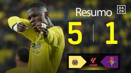 La Liga: Villarreal 5 - 1 Valladolid (2024-2025)