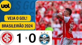 Brasileirão: Internacional 1 - 0 Grêmio (2024)