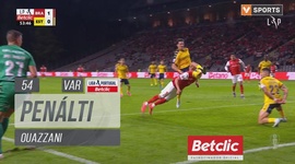 Liga Portugal Betclic: Sp. Braga vs Estoril, Penálti El Ouazzani (VAR), 54' (2024-2025)