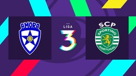 Liga 3: Amora 3 - 0 Sporting (2021-2022)