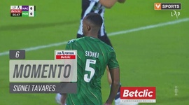Liga Portugal Betclic: Nacional vs Moreirense, Jogada Sidnei Tavares, 6' (2024-2025)