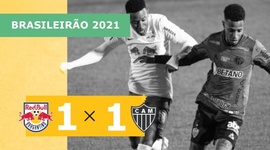 Brasileirão: RB Bragantino 1 - 1 Atlético-MG (2021)
