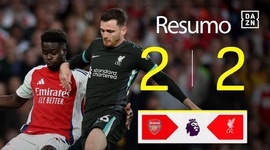 Premier League: Arsenal 2 - 2 Liverpool (2024-2025)