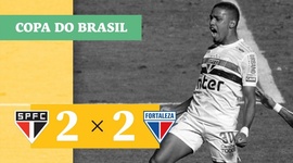 Copa do Brasil: São Paulo 2 - 2 Fortaleza (2020)