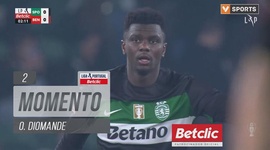 Liga Portugal Betclic: Sporting vs Benfica, Jogada O. Diomande, 2' (2024-2025)