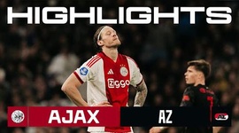 Eredivisie League: Ajax 0 - 2 AZ (2025-2026)