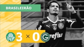 Brasileirão: Palmeiras 3 - 0 Goiás (2022)