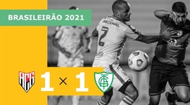 Brasileirão: Atlético-GO 1 - 1 América-MG (2021)