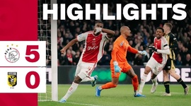 Eredivisie League: Ajax 5 - 0 Vitesse (2023-2024)