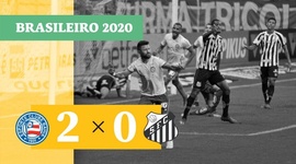 Brasileirão: Bahia 2 - 0 Santos (2020)