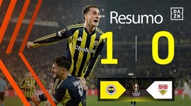 Liga Europa: Fenerbahce 1 - 0 Estugarda (2025-2026)