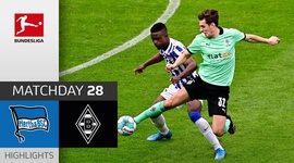 Bundesliga: Hertha Berlin 2 - 2 Mönchengladbach (2020-2021)