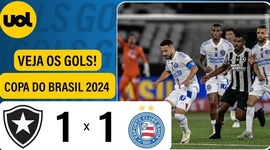 Copa do Brasil: Botafogo 1 - 1 Bahia (2024)