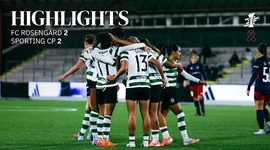 Women's Europa Cup: FC Rosengard 2 - 2 Sporting (2025-2026)