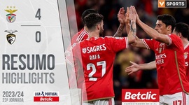 Liga Portugal Betclic: Benfica 4 - 0 Portimonense (2023-2024)