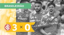 Brasileirão: Internacional 3 - 0 Atlético-MG (2022)