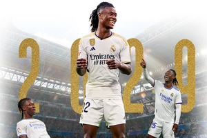 OFICIAL: Camavinga renova pelo Real Madrid e fica com cláusula de mil milhões de euros
