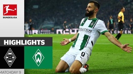 Bundesliga: Mönchengladbach 4 - 1 Werder Bremen (2024-2025)