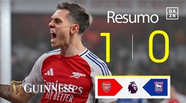 Premier League: Arsenal 1 - 0 Ipswich Town (2024-2025)