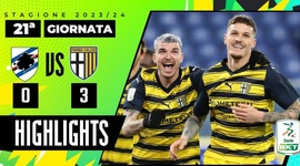 Serie B: Sampdoria 0 - 3 Parma (2023-2024)