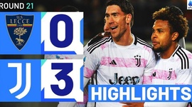 Serie A: Lecce 0 - 3 Juventus (2023-2024)