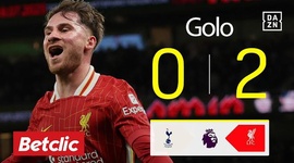 Premier League: Tottenham vs Liverpool, Golo 0-2 Mac Allister (2024-2025)