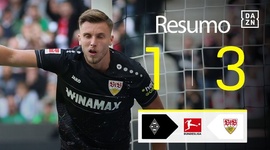Bundesliga: Mönchengladbach 1 - 3 Estugarda (2024-2025)