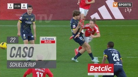 Liga Portugal Betclic: Benfica vs Famalicão, Caso Schjelderup, 22' (2024-2025)