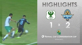 CAF Confederation Cup: Al-Masry 1 - 2 Pyramids FC (2019-2020)