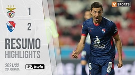 Liga Portugal Bwin: Benfica 1 - 2 Gil Vicente (2021-2022)