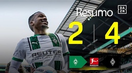 Bundesliga: Werder Bremen 2 - 4 Mönchengladbach (2024-2025)
