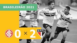 Brasileirão: Internacional 0 - 2 São Paulo (2021)