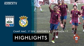 Juniores A S19 I Divisão: U. Leiria 0 - 4 Alverca (2021-2022)