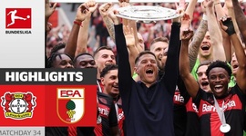 Bundesliga: Leverkusen 2 - 1 FC Augsburg (2023-2024)