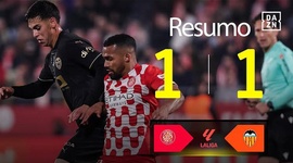 La Liga: Girona 1 - 1 Valência (2024-2025)