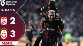 Super Ligi: Sivasspor 2 - 3 Galatasaray (2024-2025)