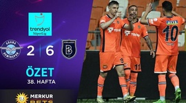 Super Ligi: Adana Demirspor 2 - 6 Basaksehir (2023-2024)