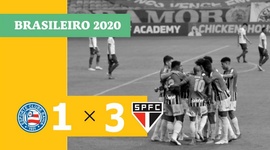 Brasileirão: Bahia 1 - 3 São Paulo (2020)