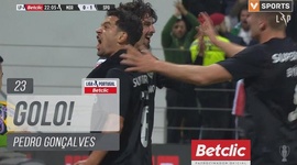 Liga Portugal Betclic: Moreirense vs Sporting, Golo 0-2 Pedro Gonçalves (2023-2024)