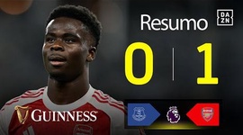 Premier League: Everton 0 - 1 Arsenal (2025-2026)