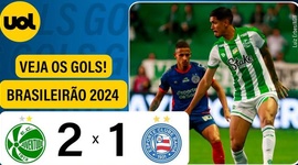 Brasileirão: Juventude 2 - 1 Bahia (2024)