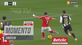 Liga Portugal Betclic: Benfica vs Nacional, Jogada Amdouni, 7' (2024-2025)