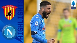 Serie A: Benevento 1 - 2 Napoli (2020-2021)