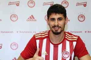 Gil Dias marca no empate do Olympiacos em Lamia para a Taça da Grécia
