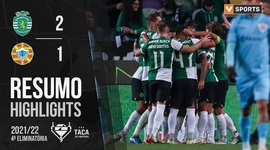 Taça de Portugal Placard: Sporting 2 - 1 Varzim (2021-2022)