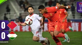 Taça Asiática: China 0 - 0 Tajiquistão (2023)