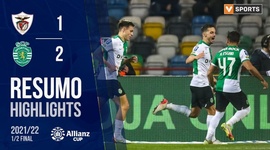Allianz Cup: Sporting 2 - 1 Santa Clara (2021-2022)